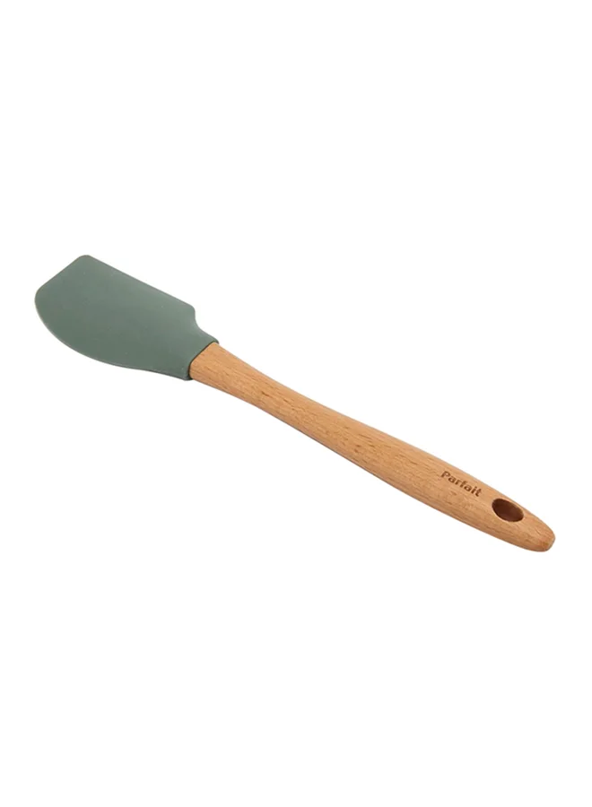 PARFAIT Durable High Quality Silicone Spatula Green and Brown 2 x 6.3 x 31.1 cm SA0708CC