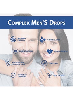 Googeer Nexusbio Labs Complex Men's Drops, Body Oils, Body Serum For Mens External Use Suitable For Men's External Use Exercise Maintenance Essential Oil 30ML/1fl.Oz  - Image 3