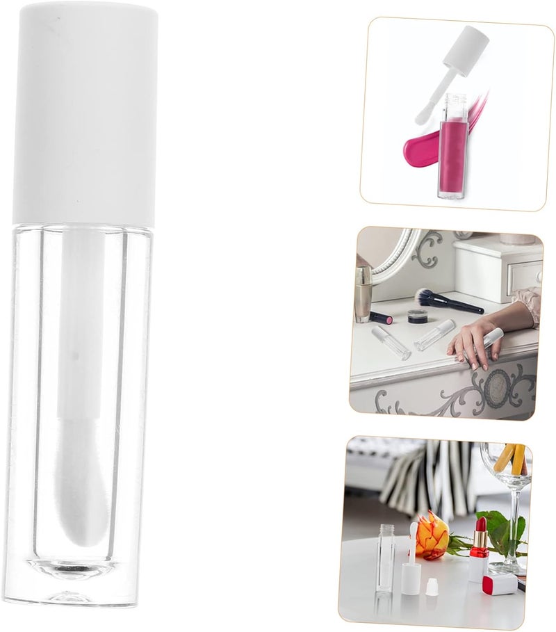 Healeved 10pcs Lip Balm Containers Refillable Lip Gloss Tubes for Cosmetics Material Liquid Blush - Image 5