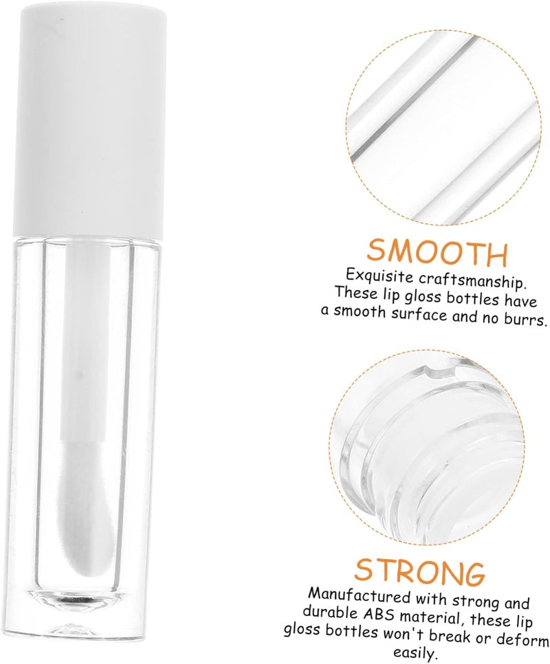 Healeved 10pcs Lip Balm Containers Refillable Lip Gloss Tubes for Cosmetics Material Liquid Blush - Image 4