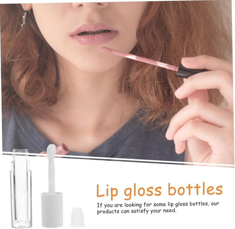 Healeved 10pcs Lip Balm Containers Refillable Lip Gloss Tubes for Cosmetics Material Liquid Blush - Image 3