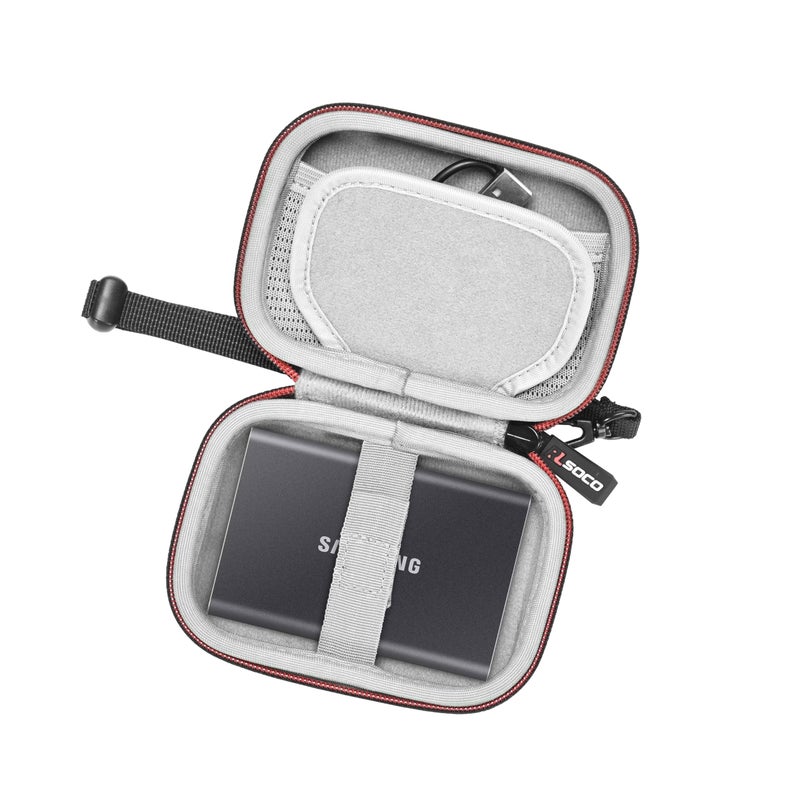 RLSOCO Carrying Case for Samsung T7T9T7 ShieldT7 TouchT5 Portable SSD 1TB2TB4TB500GB External Solid State Drive - Image 2