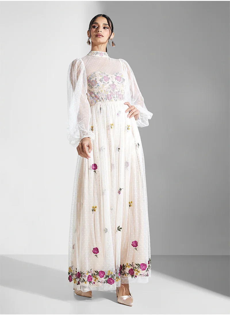 فروك اند فرل Embellished Maxi Dress