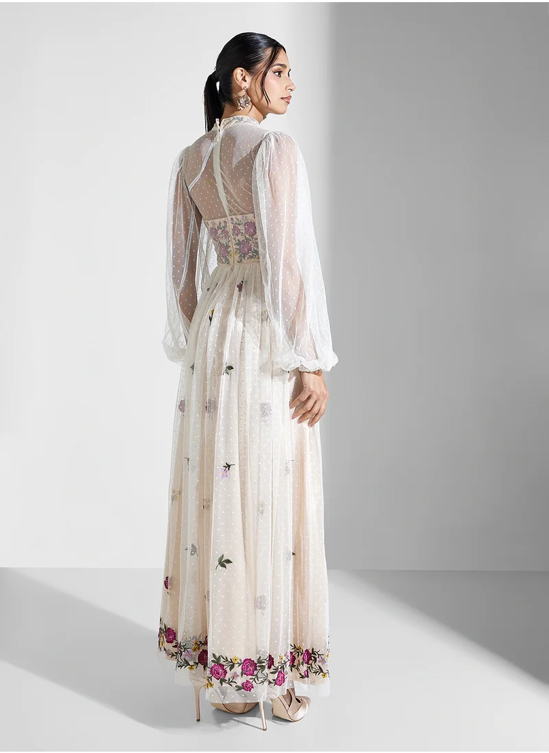 فروك اند فرل Embellished Maxi Dress