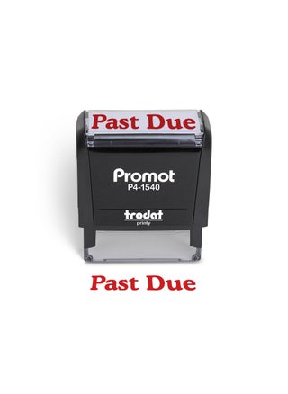 Promot Past Due Self Inking Rubber Stamp  Refillable Stampers for Office  Business Accounting Bookkeeping Coding Legal Notary Work Ordering Inventory Check Accounts Payable Stamp  Red Ink - pzsku/Z0FF6B9BFFCCA884185DCZ/45/1749491225/419a4f24-85e5-4e48-a836-5e5599e6e97f