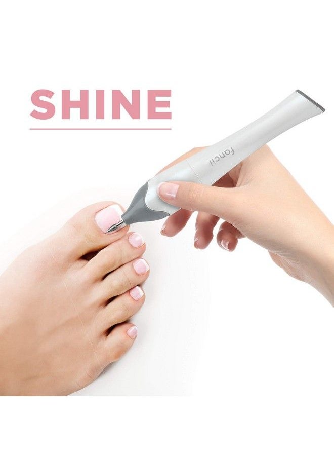 Fancii - Professional Electric Manicure & Pedicure Nail File Set With Stand The Complete Portable Nail Drill System With Buffer Polisher Shiner Shaper And Uv Dryer - Image 1