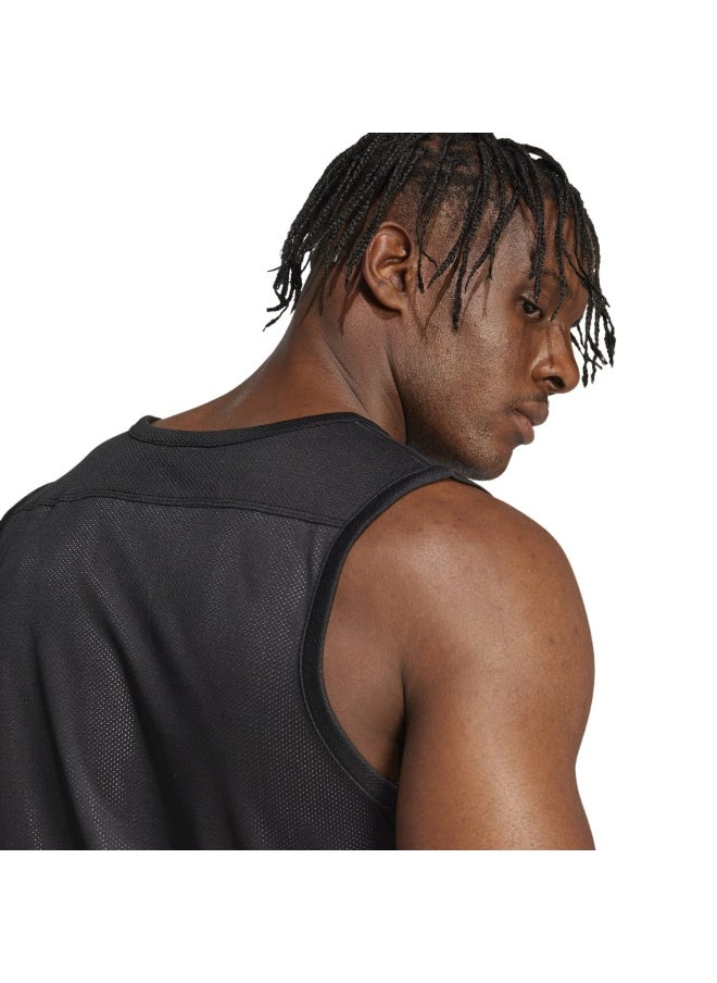 Adidas adidas TMS REV JRS Black Originals Men JERSEYS  - Image 4
