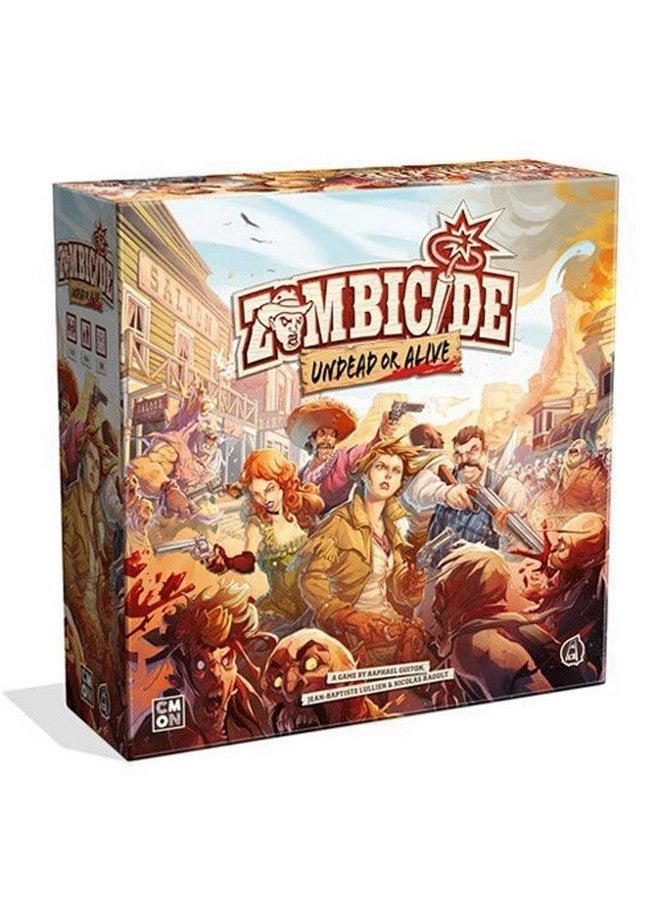 CMON Icide: Undead Or Alive Strategy Cooperative Game For Teens And Adults | Zombie Board Game | Ages 14+ | 1-6 Players | Avg. Playtime 1 Hour | Made By Cmon - Image 1