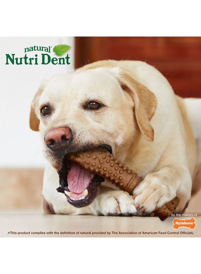 نيلابون مضغ الأسنان للكلاب من Nutri Dent - منظف طبيعي لأسنان الكلاب ومعطر للنفس - مكافآت أسنان للكلاب - بنكهة فيليه مينيون، حجم كبير جدًا (1 قطعة) - Image 5