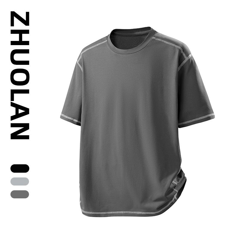 Control 59 Summer Cool Salona T-Shirt For Men, Loose Fit, Moisture-Wicking, Quick-Dry, Crew Neck, Short Sleeve, Plus Size - Image 2