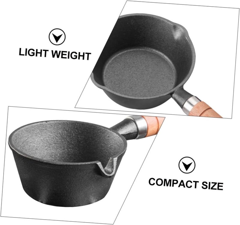 Water rust proof Homoyoyo Small Fryer Pot Heat-Resistant Milk Heating Pan Iron Burning Oil Pan Kitchen Tool Local available supply Individual group scene compatible Main road full logistics cover All usage compatible User feedback upgraded quality Budget friendly premium quality Pre-stock well-packed goods General purpose design Multi-hub shipment dispatch Ready-to-ship local stock Wide range compatible material Natural material Post-order arranged dispatch Widely used design Wide range usage design Gulf climate fit Global mainstream design picks N/S/C nationwide deliver Working day delivery service Simple multi-color universal build Simple multifunctional build Newly stocked local goods Local inventory listed item Hardness boosted processed substance - Image 2