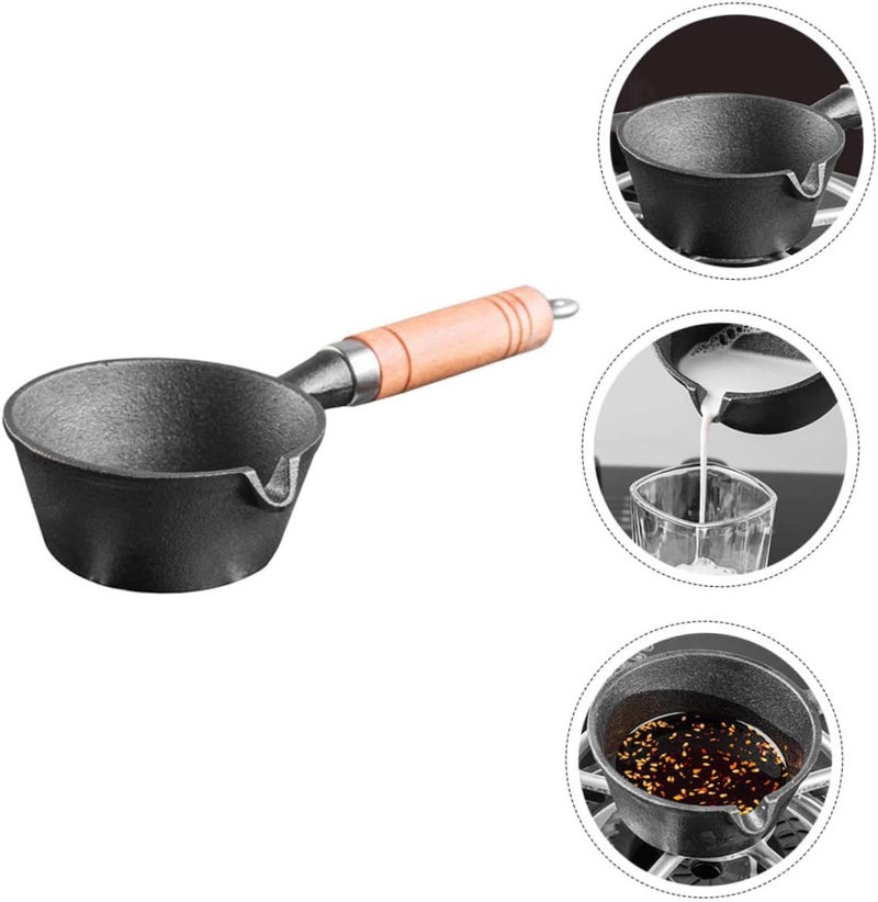 Water rust proof Homoyoyo Small Fryer Pot Heat-Resistant Milk Heating Pan Iron Burning Oil Pan Kitchen Tool Local available supply Individual group scene compatible Main road full logistics cover All usage compatible User feedback upgraded quality Budget friendly premium quality Pre-stock well-packed goods General purpose design Multi-hub shipment dispatch Ready-to-ship local stock Wide range compatible material Natural material Post-order arranged dispatch Widely used design Wide range usage design Gulf climate fit Global mainstream design picks N/S/C nationwide deliver Working day delivery service Simple multi-color universal build Simple multifunctional build Newly stocked local goods Local inventory listed item Hardness boosted processed substance - Image 3
