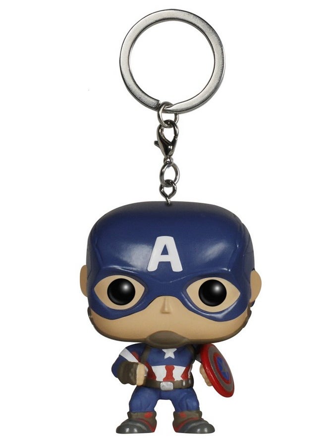 Funko Funko Pocket Pop Keychain: Marvel - Avengers 2 - Cap America Action Figure  - Image 1