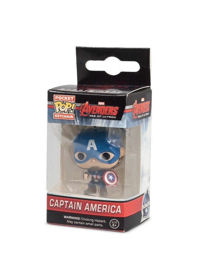 Funko Funko Pocket Pop Keychain: Marvel - Avengers 2 - Cap America Action Figure  - Image 3