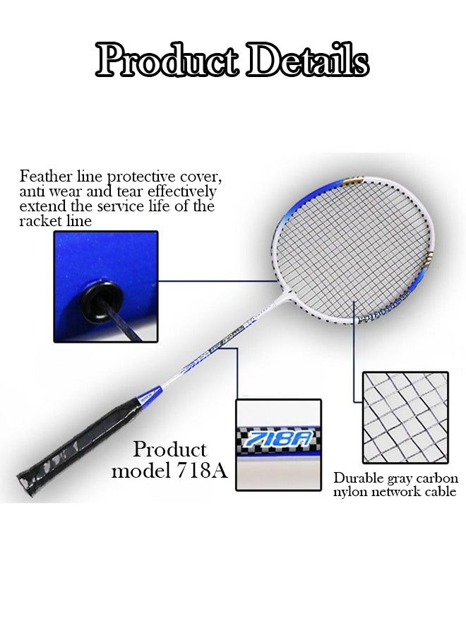 Generic Badminton Racket Set, Outdoor Sports Set, Including 2 Rackets And a Handbag - Image 4