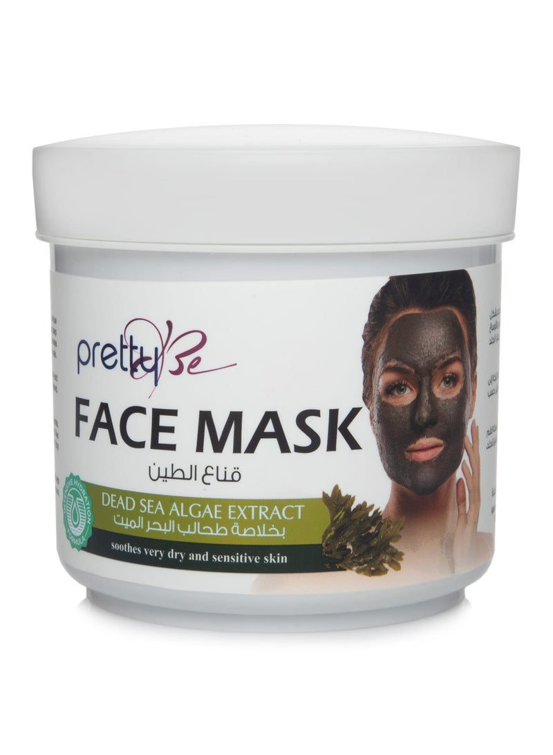 Pretty Be Mud Mask With Dead Sea Algae Extract for Dry and Sensitive Skin 600 ml - Image 1