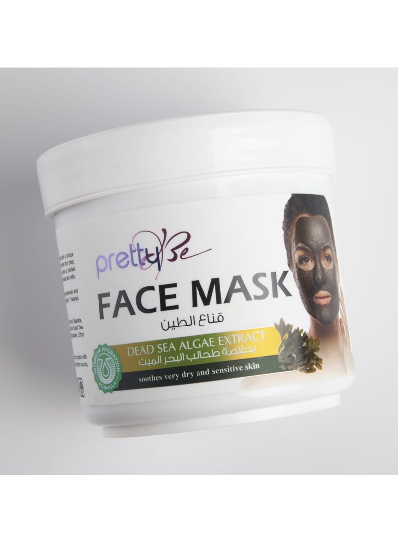 Pretty Be Mud Mask With Dead Sea Algae Extract for Dry and Sensitive Skin 600 ml - Image 2