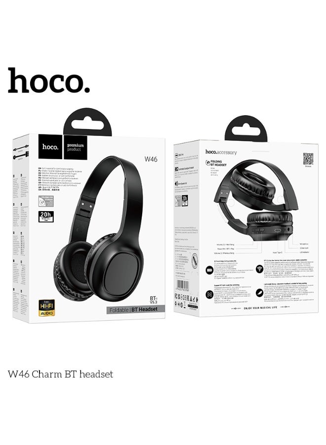 hoco. W46 Charm BT headset - Image 4