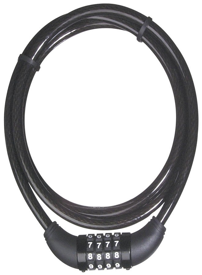 Master Lock 8119DPF 5' Long x 3/8" Diameter Set Your Own Combination Cable Bike Lock - Image 2