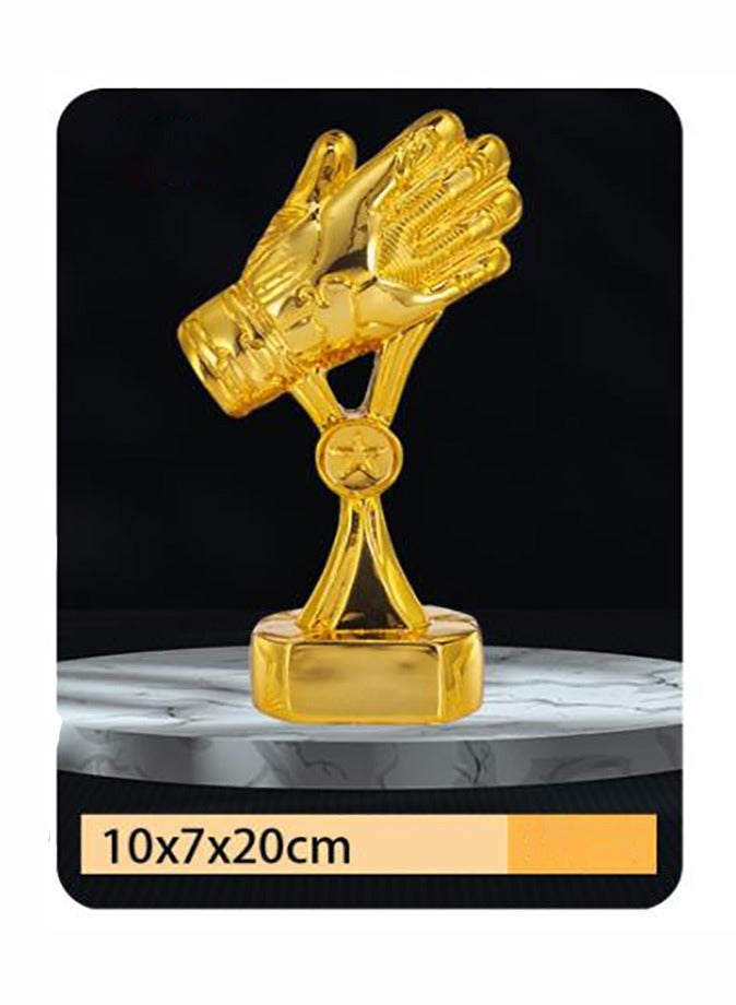 European Cup Goalkeeper, Shooter, Golden Ball Resin Trophy, Gloves Trophy, Football Goalkeeper Trophy - Image 2