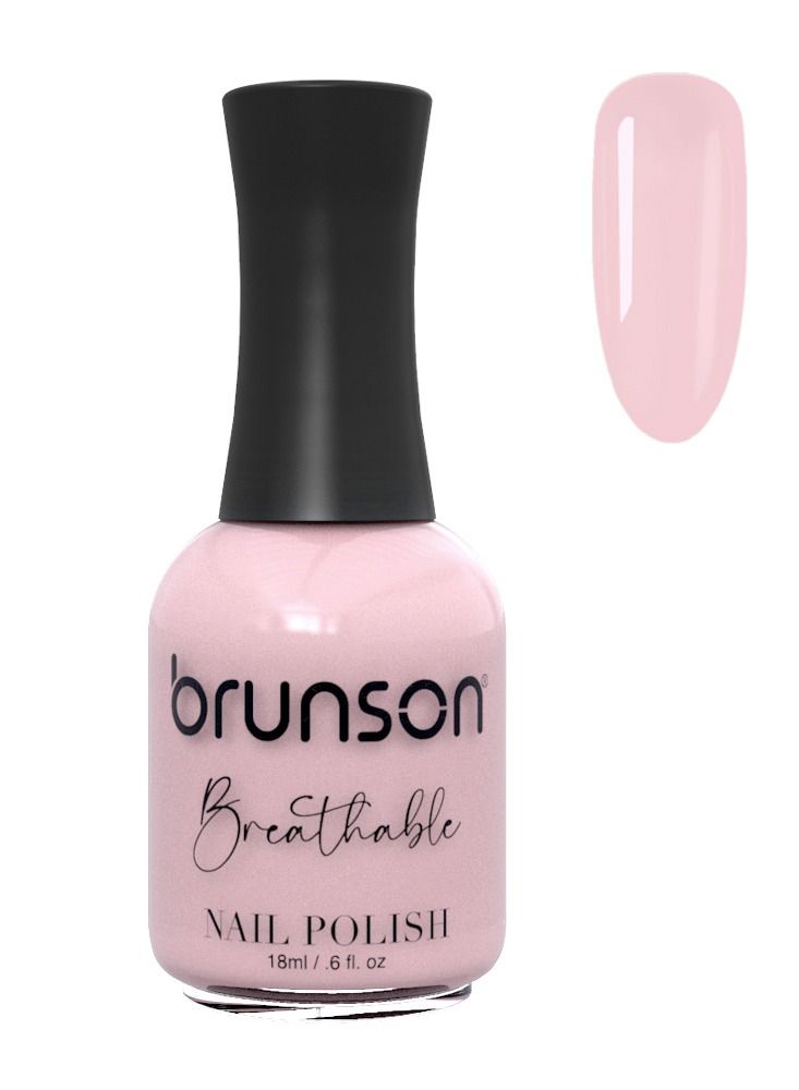 برونسون Nail Lacquer 18ml Breathable Nail Polish Halal Nail Polish Wudu friendly Quick Dry long lasting but easy peel off Glossy Shine Water Based Nail Enamel No Need UV LED Lamp No curing Nail Paint
