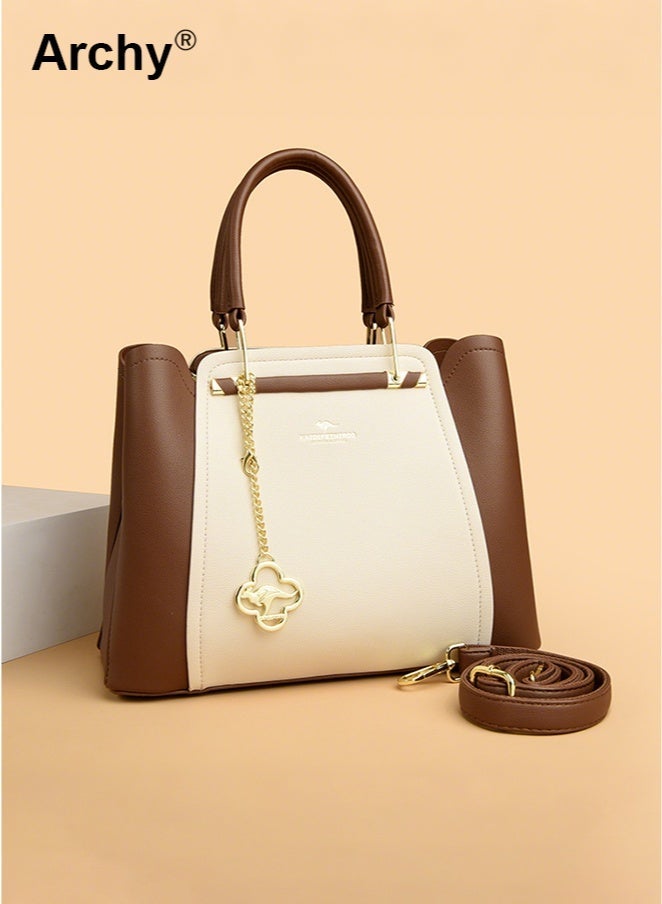 Archy Stylish Womens Crossbody Shoulder Bag  Trendy Color Block Design Perfect for Daily  Party  Adjustable Strap Spacious Compartments for Fashionistas - Image 4