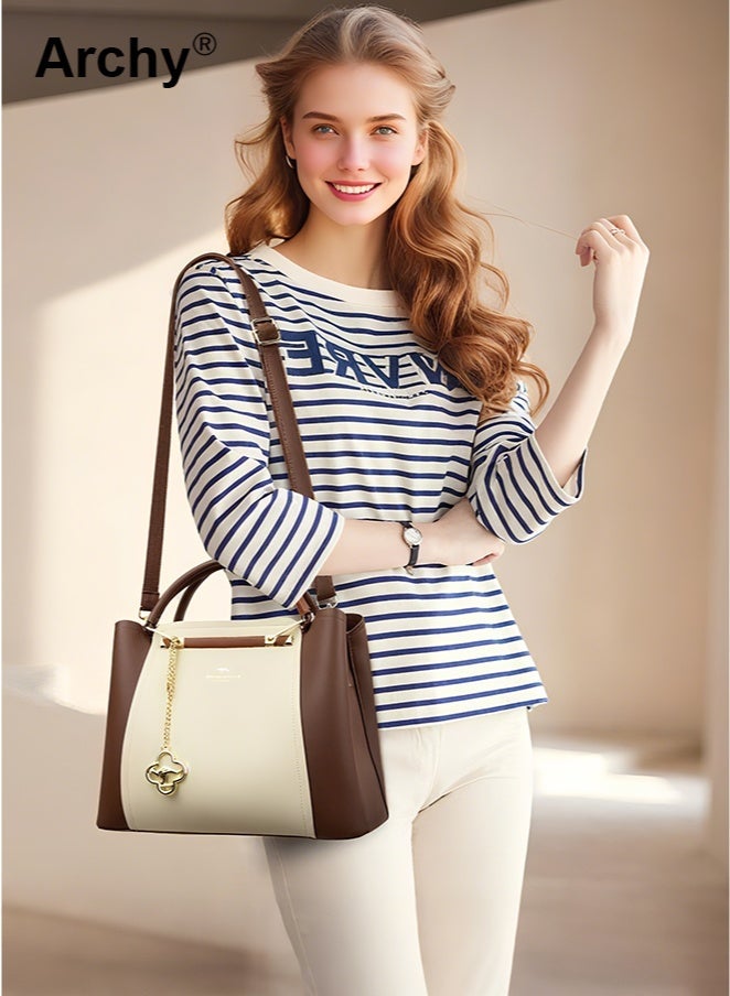 Archy Stylish Womens Crossbody Shoulder Bag  Trendy Color Block Design Perfect for Daily  Party  Adjustable Strap Spacious Compartments for Fashionistas - Image 2