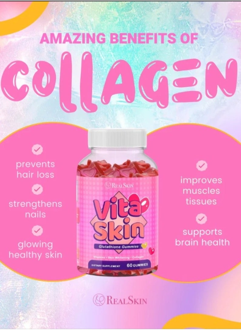 Real Skin Vitaskin Gummies  - Image 3