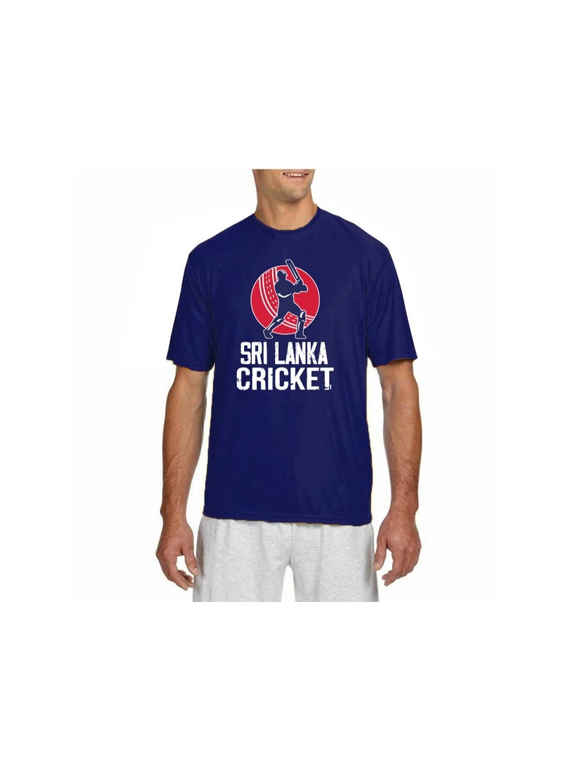 PRINTSHOP4ME Sri Lanka Unisex Sports Jersey T-Shirt Set - Sri Lanka Sports Fan Jersey T-Shirt - T-Shirt,Drawstring Bag,Cap - T-Shirt,Scarf,Cap - Gift Set for Sports Events, Matches  - Image 2