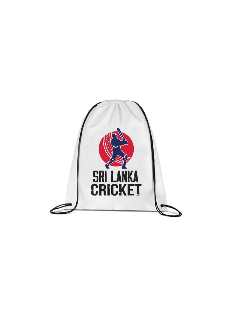 PRINTSHOP4ME Sri Lanka Unisex Sports Jersey T-Shirt Set - Sri Lanka Sports Fan Jersey T-Shirt - T-Shirt,Drawstring Bag,Cap - T-Shirt,Scarf,Cap - Gift Set for Sports Events, Matches  - Image 3