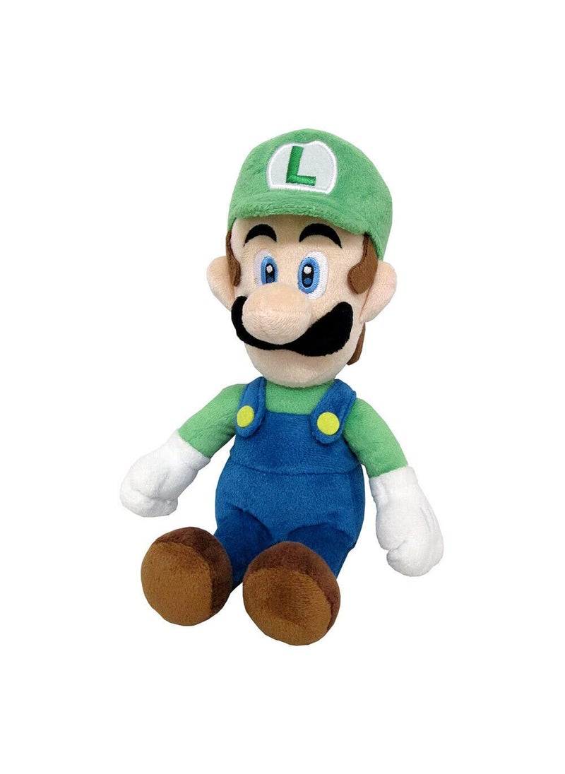 Little Buddy Little Buddy Super Mario All Star Collection 1415 Luigi Stuffed Plush, 10",Multi-Colored 