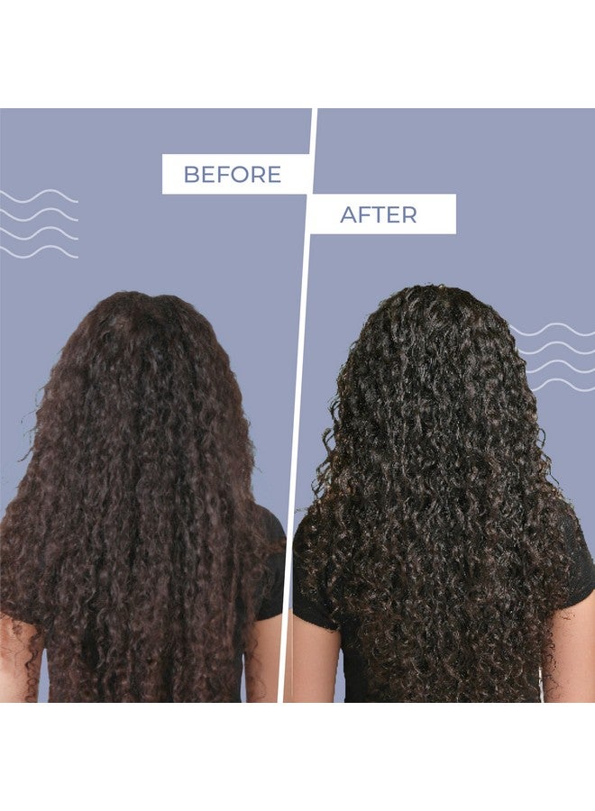 Ashba Botanics Curl Styling Serum Gel With Hyaluronic Acid | Provides Intense Hydration, Frizz Control, Bouncy & Shiny Hair | Lightweight, Non Sticky Hair Gel for Curly Hair, For Men & Women - 50ml - Image 4