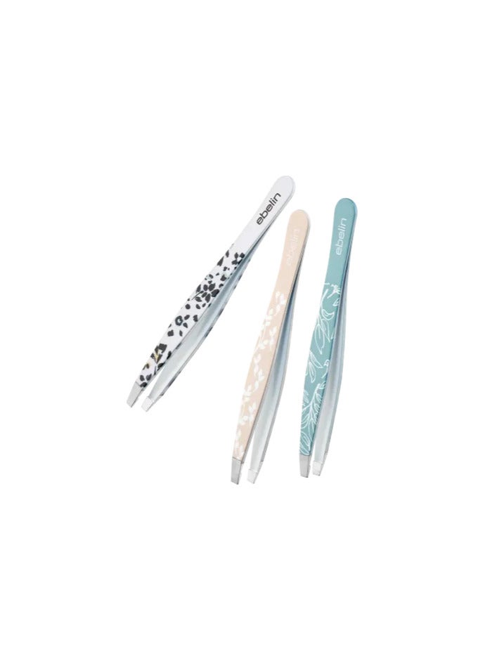 ebelin Made in Germany, ebelin Straight Tweezers - Precise Hair and Skin Scale Removal in Stylish Designs, tweezers eyebrow hair plucker - Image 2