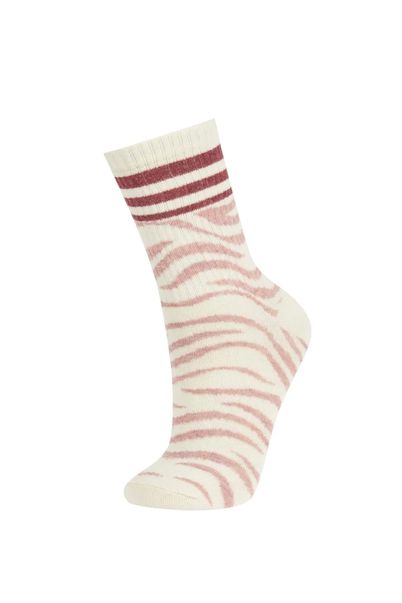 ديفاكتو Woman 3 Piece Cotton Long Socks