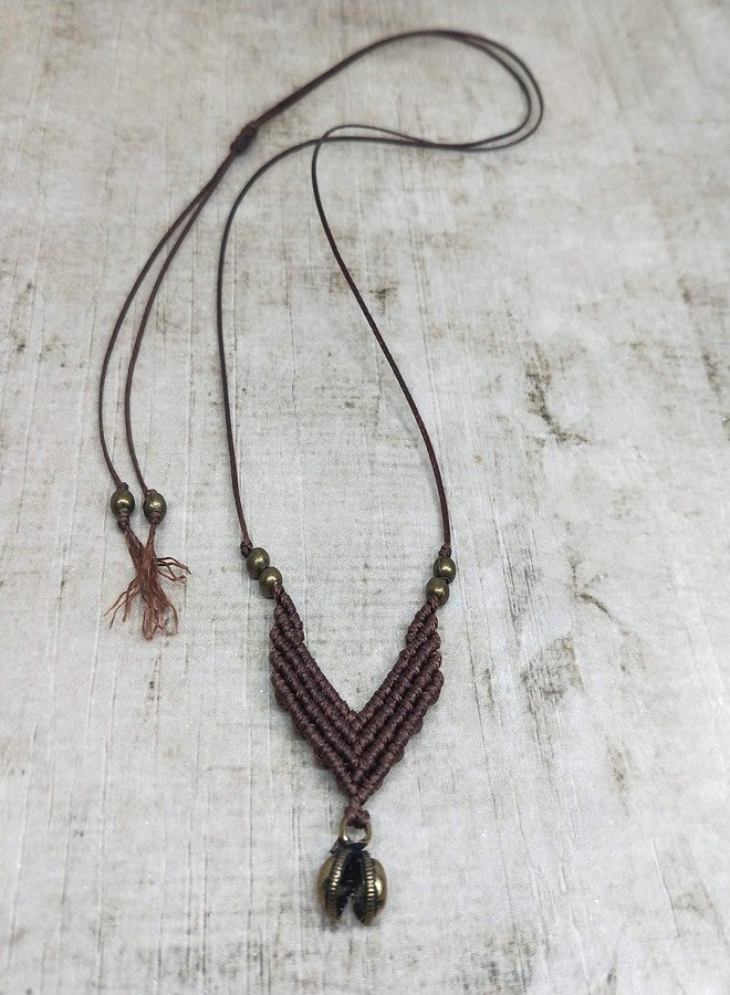 KCB Handwoven Macrame Necklace - Image 3