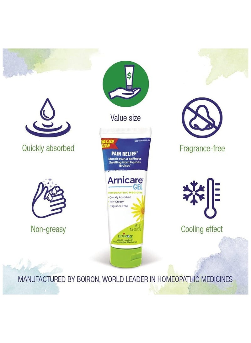 Boiron Arnicare Gel For Relief Of Joint Pain Muscle Pain Muscle Soreness And Swelling From Bruises 4.2 Oz - Image 4