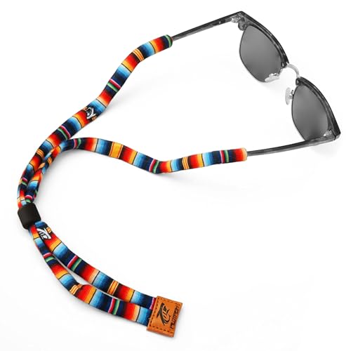 Pilotfish Premium Cotton Eyewear Retainer Sunglass Strap - Multiple Design Options - Soft & Durable Sunglass Holder - Image 1