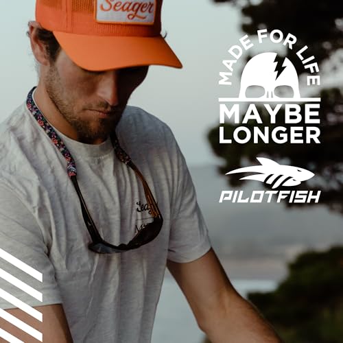 Pilotfish Premium Cotton Eyewear Retainer Sunglass Strap - Multiple Design Options - Soft & Durable Sunglass Holder - Image 5