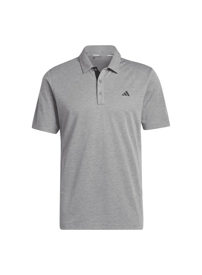Adidas Adidas Drive Polo Htr Grey Golf Polo Shirts For Men S  - Image 2