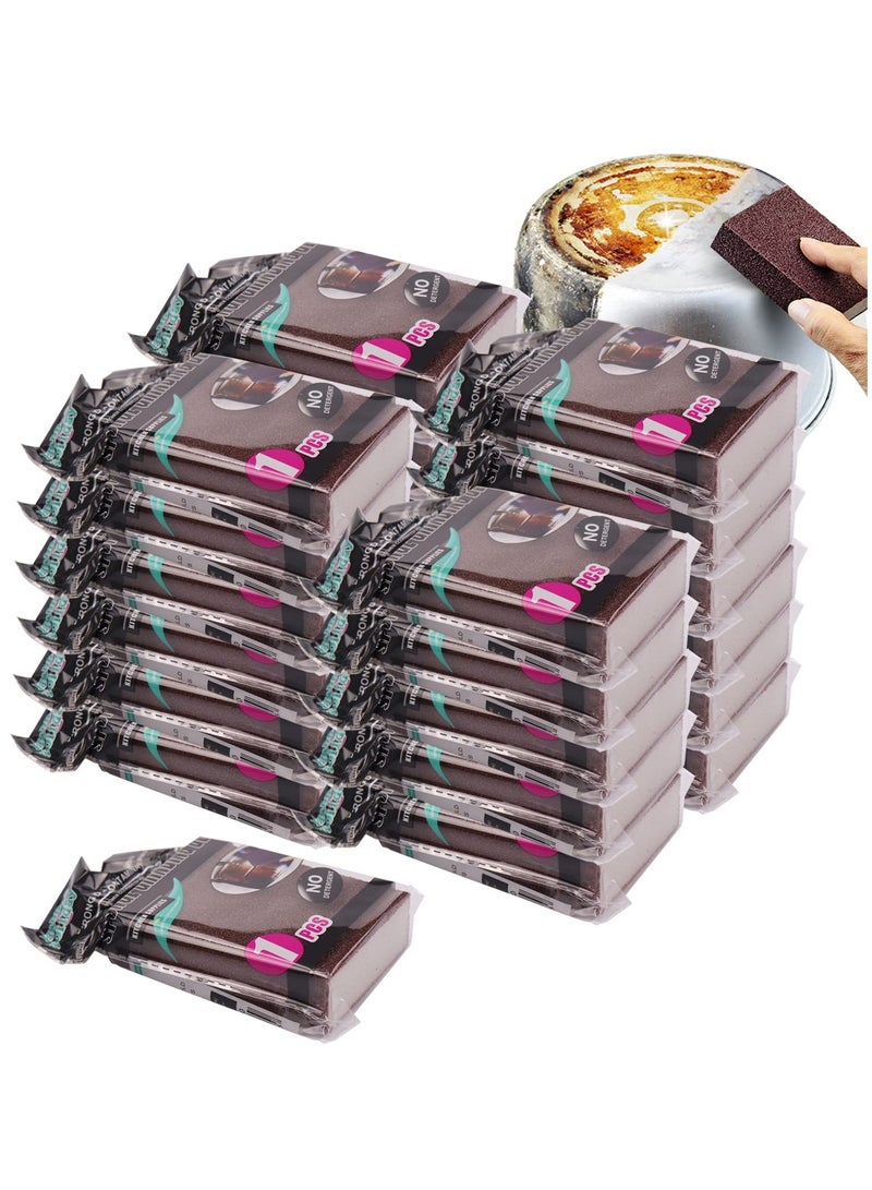 Carborundum Nano Emery Sponges - Individually Wrapped Dishwashing Sponges for Kitchen, Rust-Free and Odorless, 15 Pack Scouring Pads for Effective Cleaning and Erasing. - Image 1