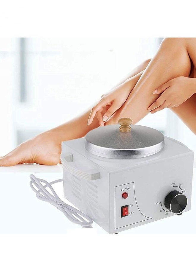SINGLE Portable Wax Heater for Painless Hair Removal, Women Men Professional Wax Heater with Adjustable Temperature Set - Image 3