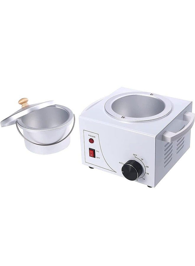 SINGLE Portable Wax Heater for Painless Hair Removal, Women Men Professional Wax Heater with Adjustable Temperature Set - Image 5