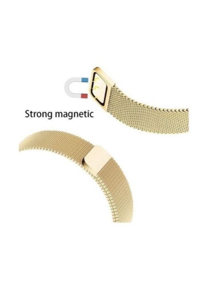 Smart Watch Magnetic Loop Back Strap Gold 22MM - Image 2