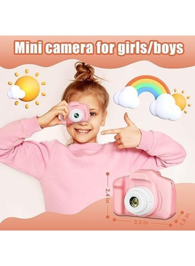 Kids Bluetooth Digital Camera 1080P HD with 2 Inch Screen, Shockproof Design, Fun Photo Filters, Portable Camera for Children - Image 4