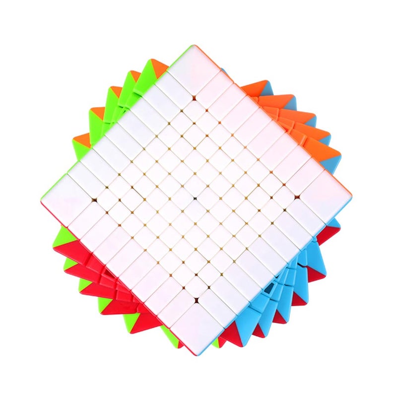HELLOCUBE QIYI 10x10 Stickerless Bright Magic Cube 10x10x10 Speed Cube Puzzle Game Toys - Image 3