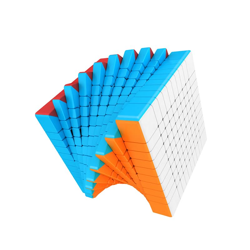 HELLOCUBE QIYI 10x10 Stickerless Bright Magic Cube 10x10x10 Speed Cube Puzzle Game Toys - Image 5