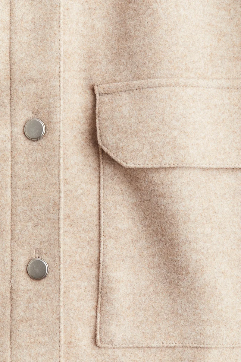 اتش اند ام Button-Front Jacket
