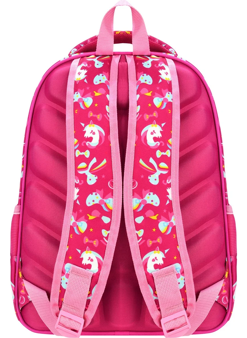 Esbuik New Season Unicorn Orthopedic 2-Piece School Set School Bag + Lunch Box