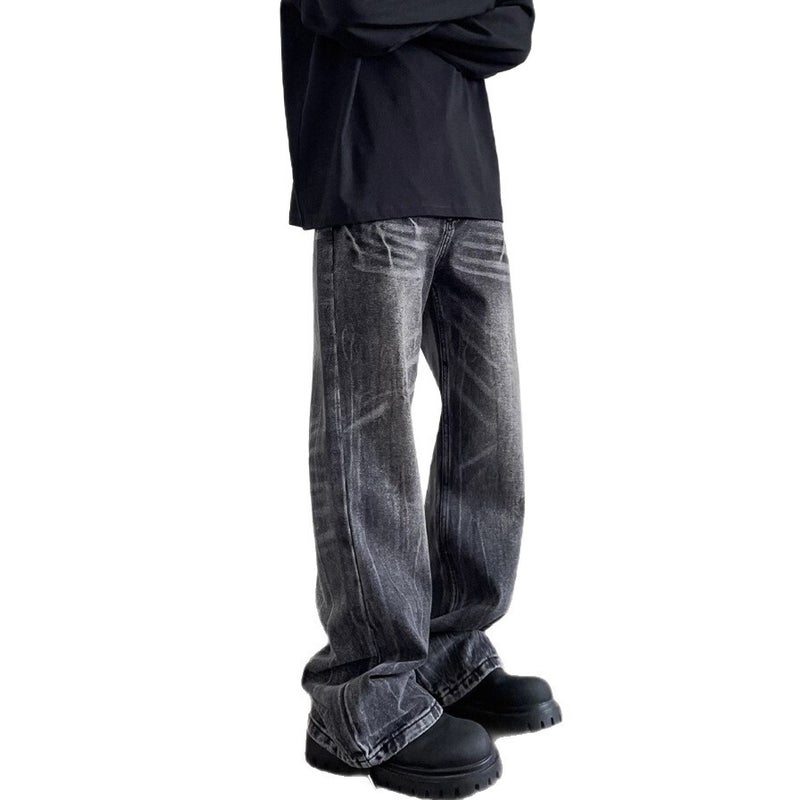 Unisex Classic Denim Jeans Loose Fit Daily Outdoor Wear - Image 4