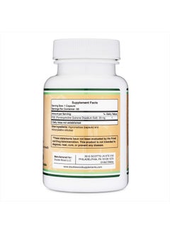 Double Wood Supplements PQQ Pyrroloquinoline Quinone  - 20mg - 60 Capsules  - Image 2